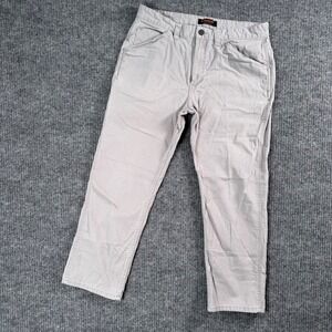Ridgecut Carpenter Pants Mens 38x27 Beige‎ Workwear Utility Toughwear Canvas